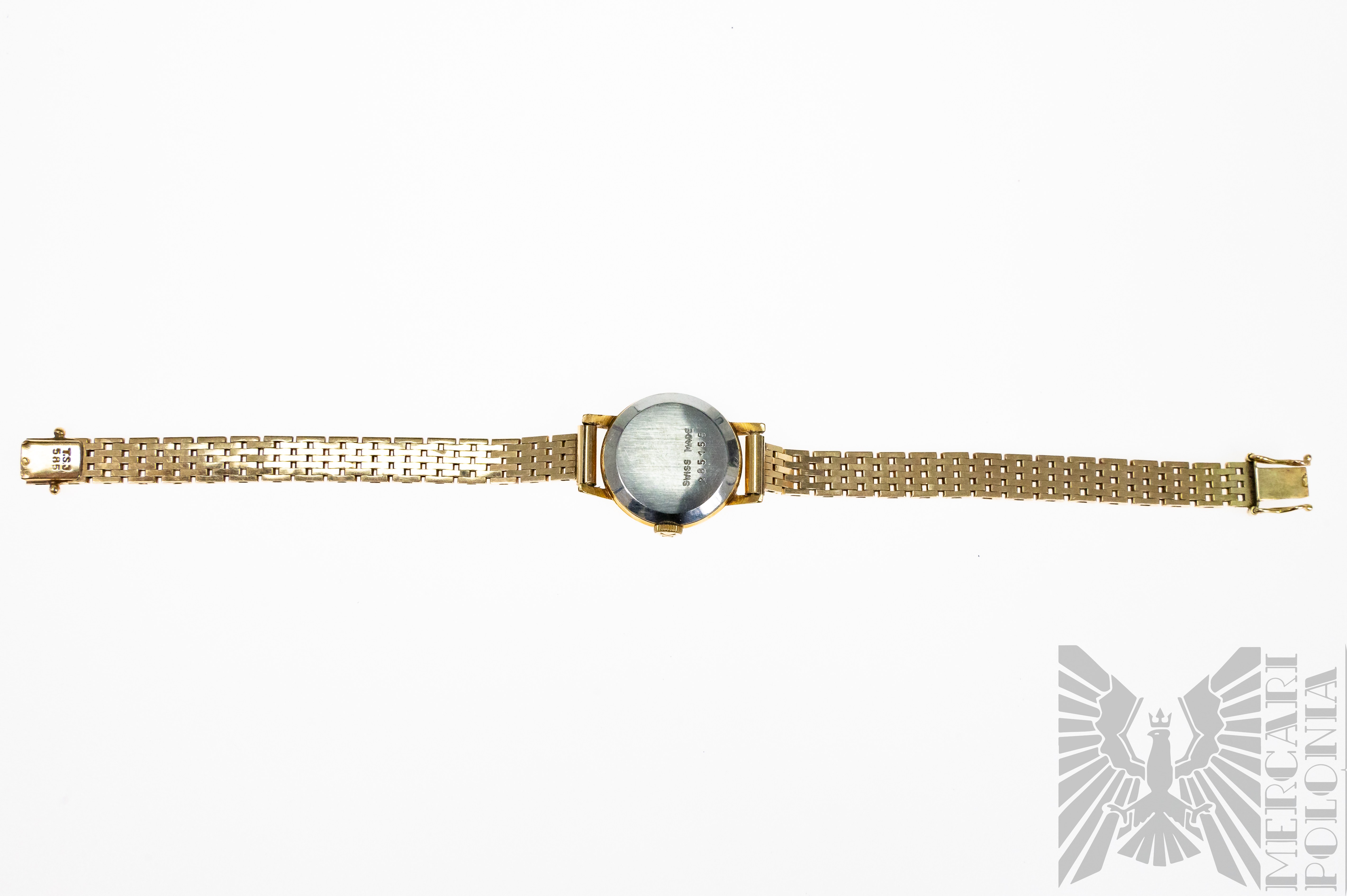 Glashütte Damen Armbanduhren Gold 585 Glashütte Damenuhr Gold Uhr