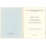 Krzyżanowska A., Moneta grecka Cz. II. Emisje okresu Cesarstwa Rzymskiego, 1982