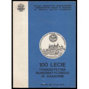 100 lecie Towarzystwa Numizmatycznego w Krakowie, 1988