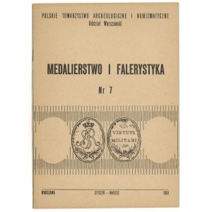 Medalierstwo i falerystyka, nr 7, 1983