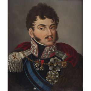 Polský malíř, 19. století, Portrét x. Józef Poniatowski