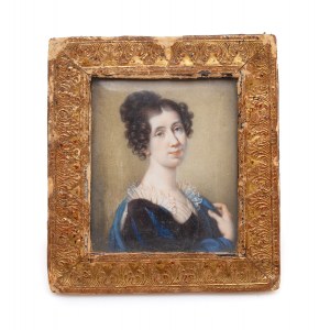 Autor nierozpoznany (XIX w.), Portret Franciszki Czackiej de domo Jełowickiej (1804-1849)