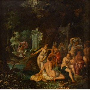 Autor neznámý (17./18. století), Diana a Acteon