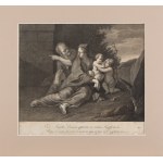 Guglielmo Morghen (1758 - 1833), Święta Rodzina ze świętym Janem według Nicolasa Poussin, XVIII/XIX w.
