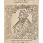 Neznámý autor (16. století), Portrét Zikmunda I. z titulního listu knihy Ivris Provincialis Qvod Specvlvm Saxonvm Vvlgo nuncupatur, Libri Tres [...], 1602