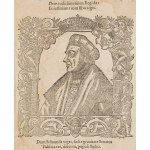Autor nierozpoznany (XVI w.), Portret Zygmunta I z karty tytułowej Ivris Provincialis Qvod Specvlvm Saxonvm Vvlgo nuncupatur, Libri Tres [...], 1602
