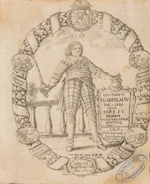 Hans Jammer, Władysław IV jako Rex armatus z karty tytułowej 