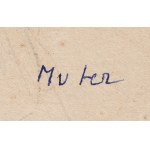 Maria Melania Mutermilch Mela Muter (1876 Warschau - 1967 Paris), Landschaft aus Südfrankreich (recto) / Studie einer Frau (verso)