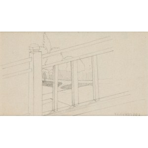 Tamara Lempicka (1895 Moscow - 1980 Cuernavaca, Mexico), Balustrade, ca. 1924