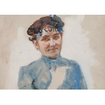 Jacek Malczewski (1854 Radom - 1929 Krakau), Porträt einer Frau, 1879