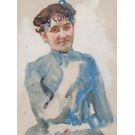 Jacek Malczewski (1854 Radom - 1929 Krakau), Porträt einer Frau, 1879