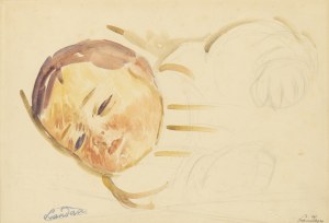 Zygmunt Landau (1898 Łódź - 1962 Tel Aviv), Śpiące dziecko
