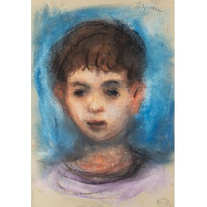Jakub Zucker (1900 Radom - 1981 New York), Porträt eines Jungen