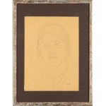 Wojciech Weiss (1875 Leorda, Rumänien - 1950 Krakau), Porträt von Maryla - Schwester von Aneri Weiss, ca. 1914