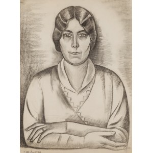 Henryk Berlewi (1894 Warsaw - 1967 Paris), Portrait of a Woman, 1930
