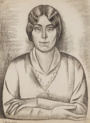 Henryk Berlewi (1894 Warszawa - 1967 Paryż), Portret kobiety, 1930