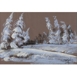 Victor Zin (1925 - 2007 ), Winter Landscape, 1979