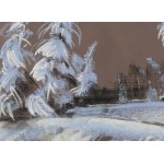 Victor Zin (1925 - 2007 ), Winter Landscape, 1979