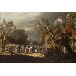 Jan van Goyen, Jan van Goyen (1596-1656) - Attributed to, Pair of Village Landscapes