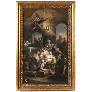 Antonio Bellucci, 1654 Pieve, Antonio Bellucci, 1654 Pieve di Soligo - 1726 ibid BIRTH OF MARY