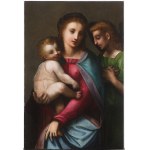 Domenico die Bartolomeo Ubaldini, called Domenico Puligo (1492-1527), Domenico die Bartolomeo Ubaldini, called Domenico Puligo (1492-1527) Madonna with a Child and an Angel