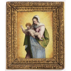 Carlo Portelli (c.1508 - 1574), Carlo Portelli (c.1508 - 1574) - Madonna and Child