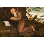 Maître italien du 16e siècle,, Maître italien du 16e siècle, Saint Spyridon et Saint Macaire d'Egypte