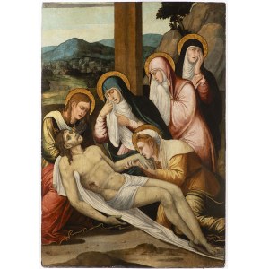 Italian Master around 1470-1500, Italian Master around 1470-1500, Lamentation for Christ
