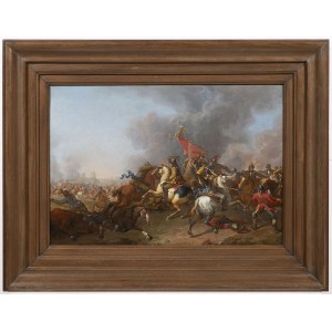 Hyacinth de La Pegna (1706-1772), Hyacinth de La Pegna (1706-1772) Equestrian battle