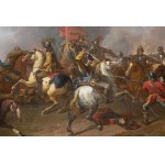Hyacinth de La Pegna (1706-1772), Hyacinth de La Pegna (1706-1772) Equestrian battle