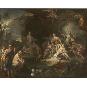 Neapolitan master, 17th century, Neapolitan master, 17th century. Bozzetto, Diana Discovering Callisto's Pregnancy