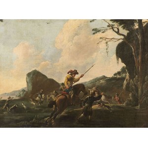 Neapolitan Masters, 17th century, Neapolitan Masters, 17th century . On the hunt