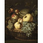 Peter van Boucle (ca. 161-1673),, Peter van Boucle (ca. 161-1673), Still Life with Basket and Fruit