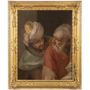 Francesco Zugno , 1709 Venice - 1787, Francesco Zugno , 1709 Venice - 1787 . TWO CHARACTER HEADS