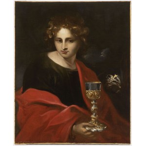 Austrian or Italian painter, 18th century, Austrian or Italian painter, 18th century, St. John the Evangelist