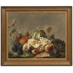 German painter of the 19th century around 1800, Pair of paintings FRUIT STILL LIFE