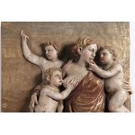 17th century relief, Allegory of Charity
