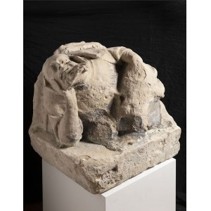 Gothic console figure, Gothic console figure