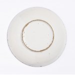 Italian 17th century, Italian Urbino majolica plate with multicolored decoration