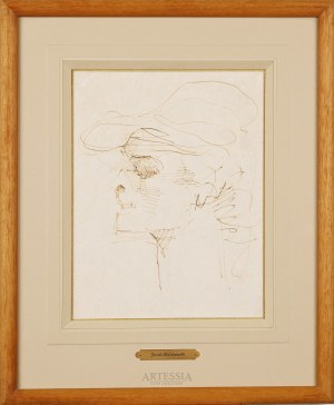 Jacek Malczewski (1854-1929), Portret pani Balowej w kapeluszu