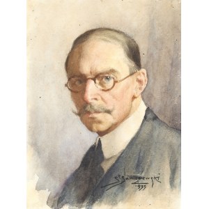 Stanislaw Sawiczewski (1866-1943), Self-portrait, 1933