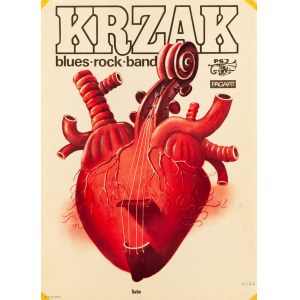 Krzak. Blues, rock band. Pagart, lata 80.