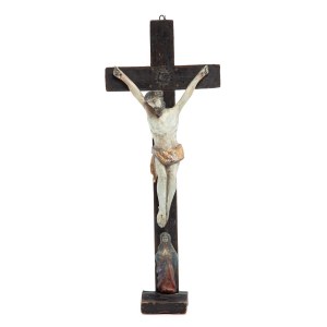 Krucyfiks - Jezus Chrystus Ukrzyżowany i Maryja pod Krzyżem