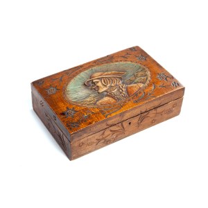 Pudełko z góralem, Zakopane, lata 30.
