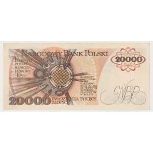 20.000 złotych 1989 - AC rzadkie