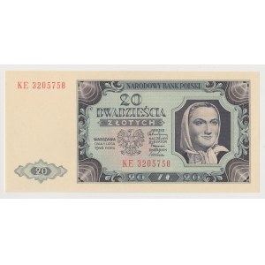 20 Gold 1948 Serie KE