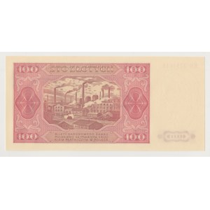100 złotych 1948 seria KR
