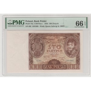 100 złotych 1934 Ser. BE.