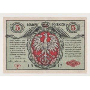 5 marek 1916 Generał Biletów seria A