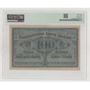 Poznan 100 Rubel 1916 6 Zahlen